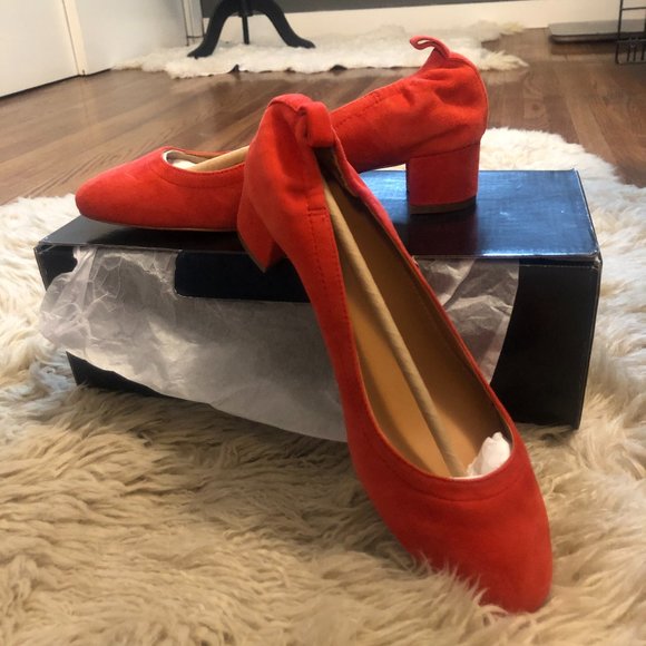 J. Crew Shoes - J. Crew Anya Suede Block Heel